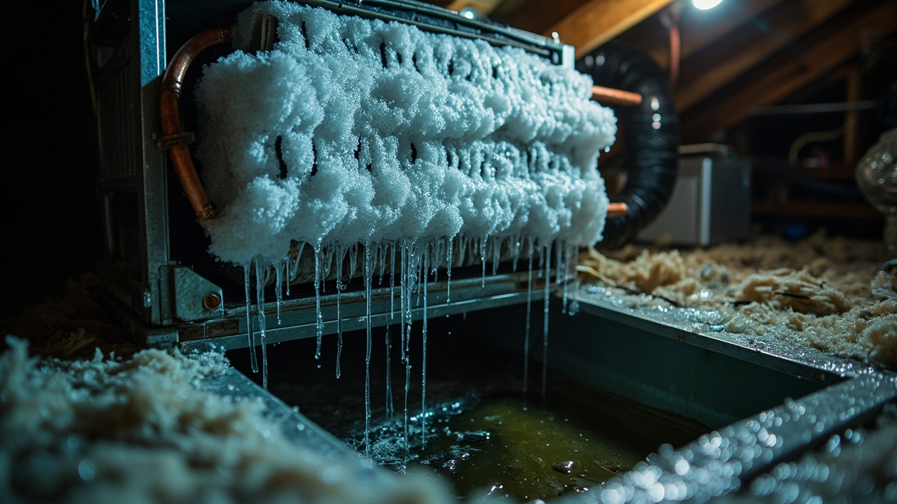 How We Fix an Iced Up Evaporator Coil the Right Way