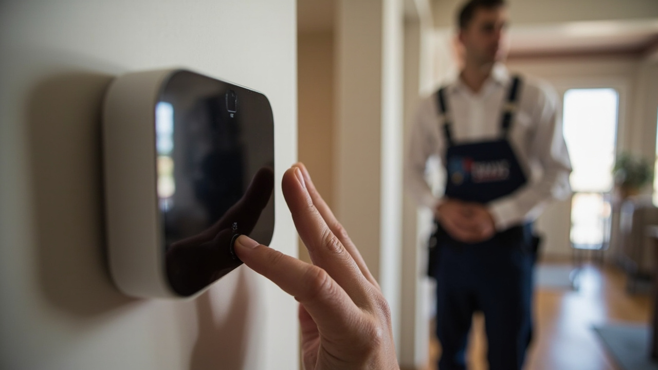 Thermostat Blank Screen in Houston – Expert Diagnosis and Permanent Fix in One Visit