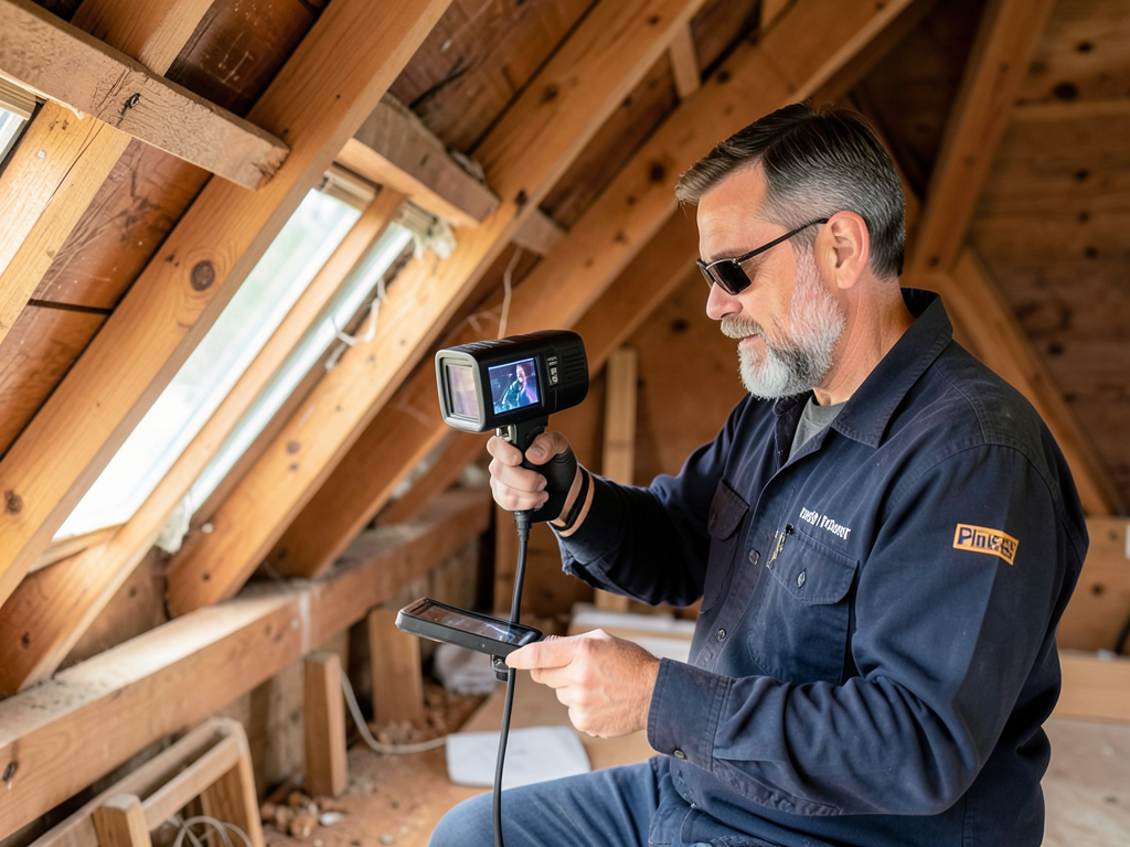 Emergency attic insulation and hvac sealing in pin