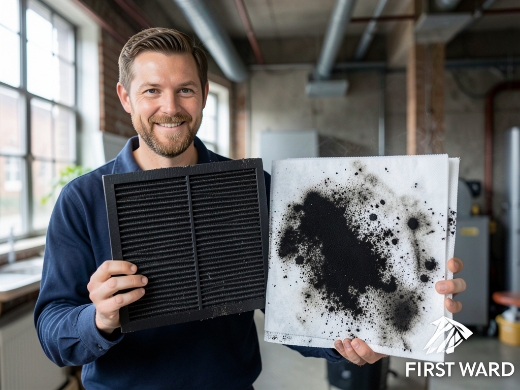 How Cooking and Scented Candles Clog Up Your HVAC Filters in First Ward Lofts