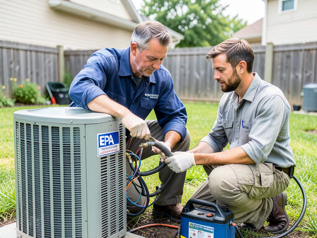 Moving Your Outdoor AC Unit to Make Room for a New Pool in Creekside Park