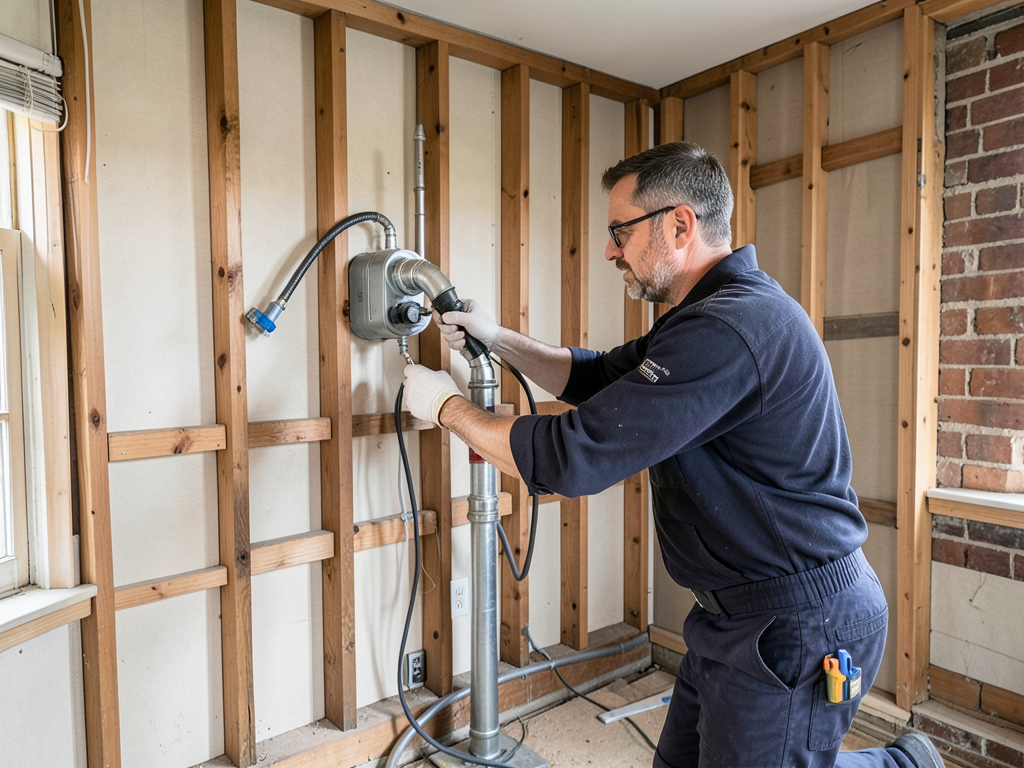 Updating the HVAC in an Eastwood Brick Bungalow Without Ruining the Character
